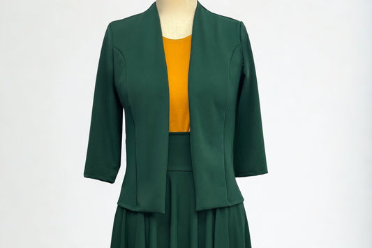 Hunter Green Saco de Mujer